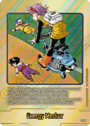 Energy Marker (E-56) (Gold) (E-56) - Fusion World Energy Markers Holofoil