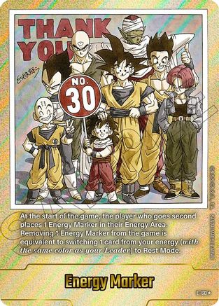 Energy Marker (E-60) (Gold) (E-60) - Fusion World Energy Markers Holofoil