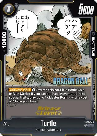 Turtle (SB01-048) - Manga Booster 01 Release Event Cards