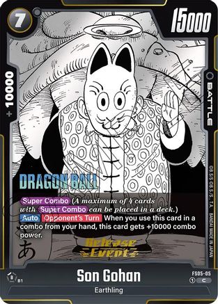 Son Gohan - FS05-05 (FS05-05) - Manga Booster 01 Release Event Cards