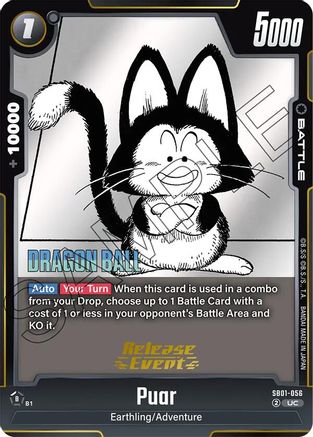 Puar (SB01-056) - Manga Booster 01 Release Event Cards