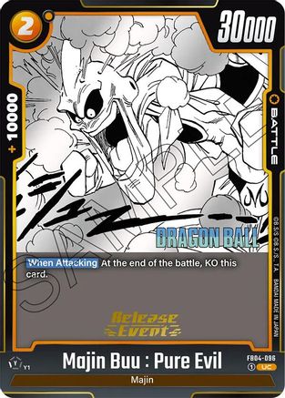 Majin Buu : Pure Evil - FB04-096 (FB04-096) - Manga Booster 01 Release Event Cards