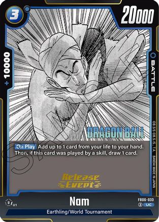 Nam (FB06-033) - Manga Booster 01 Release Event Cards