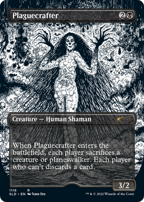 Plaguecrafter (Borderless) (SLD-1116) - Secret Lair Drop