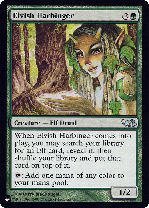 Elvish Harbinger (DD1) (LIST-004/062) - The List