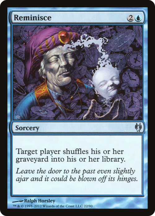 Reminisce (DDJ-022) - Duel Decks: Izzet vs. Golgari