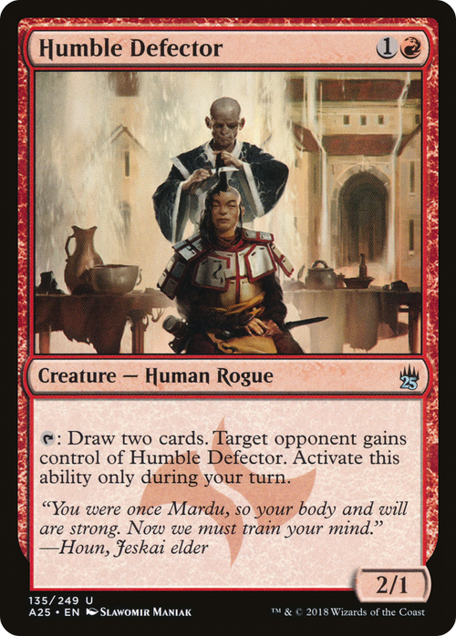 Humble Defector (A25-135) - Masters 25