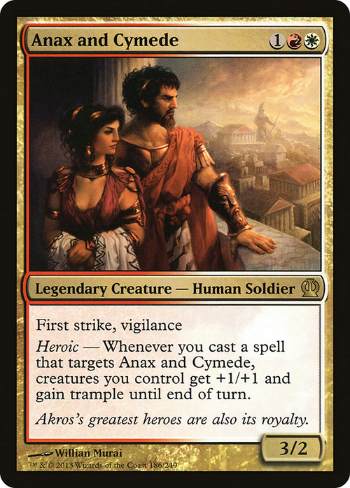 Anax and Cymede (THS-186) - Theros