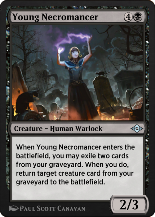 Young Necromancer (J21-406) - Jumpstart: Historic Horizons