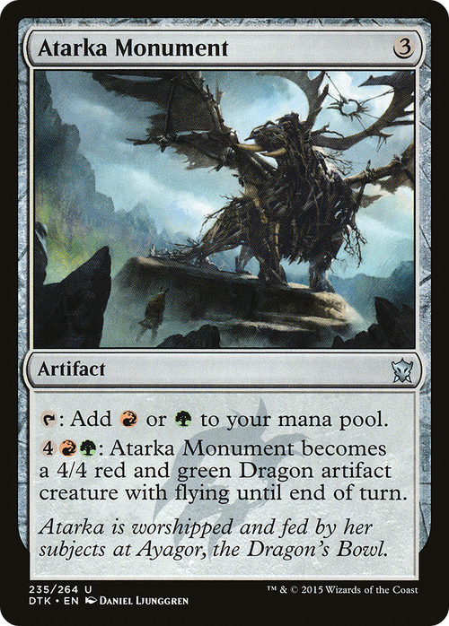Atarka Monument (DTK-235) - Dragons of Tarkir Foil