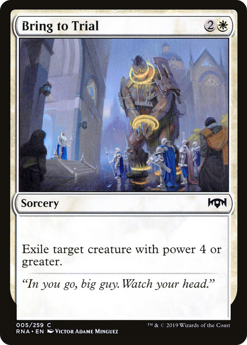 Bring to Trial (RNA-005) - Ravnica Allegiance