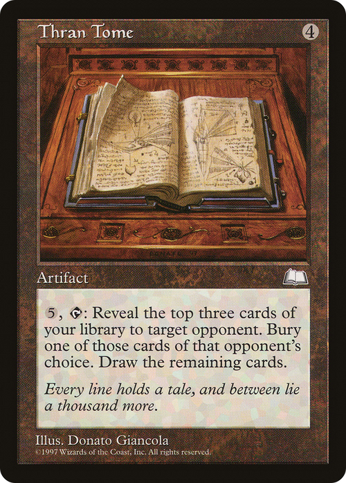 Thran Tome (WTH-) - Weatherlight