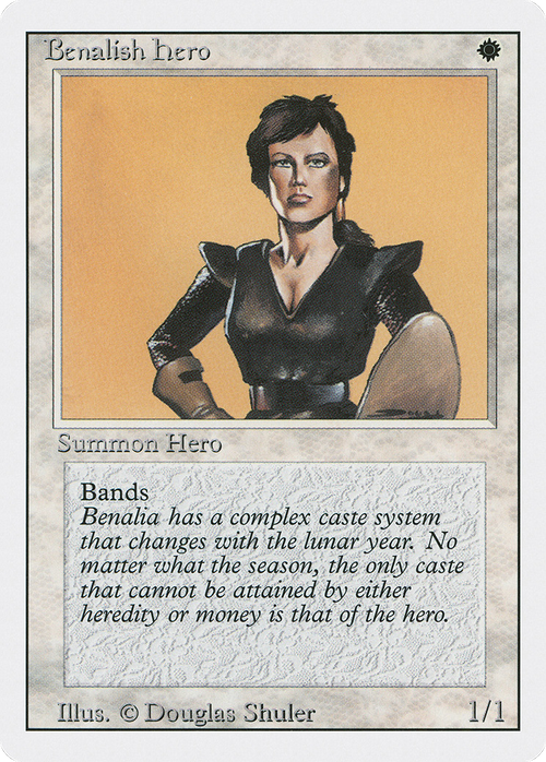 Benalish Hero (3ED-) - Revised Edition