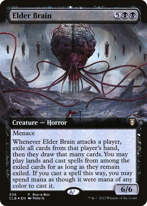 Elder Brain (BABP-936) - Commander Legends: Battle for Baldur's Gate: (Extended Art) Foil