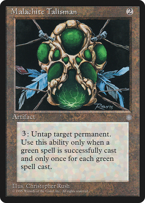 Malachite Talisman (ICE-) - Ice Age