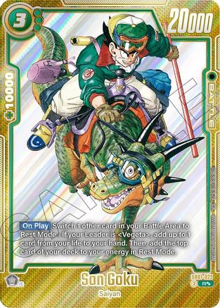 Son Goku - SB01-023 (Super Alternate Art) (SB01-023) - Manga Booster 01 Holofoil