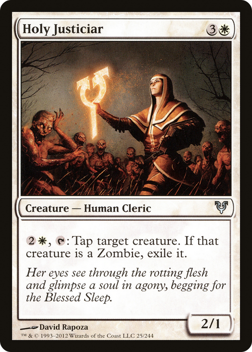 Holy Justiciar (AVR-025) - Avacyn Restored Foil