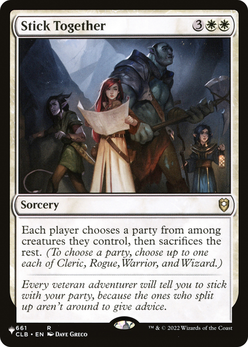 Stick Together (LIST-CLB-661) - The List