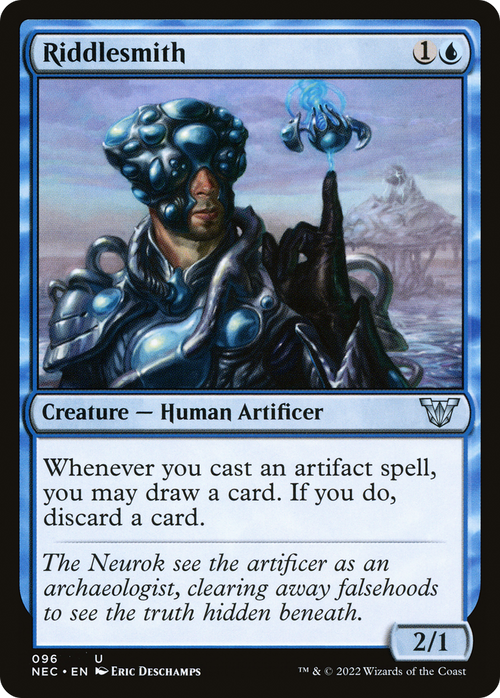 Riddlesmith (NEC-096) - Neon Dynasty Commander
