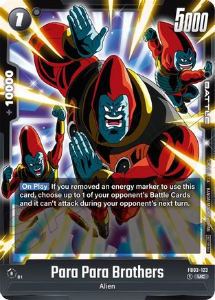 Para Para Brothers (Limited Pack 02) (FB03-123) - Tournament and Championship Promos