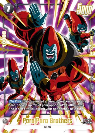 Para Para Brothers (Limited Pack 02) (Alternate Art) (FB03-123) - Tournament and Championship Promos Holofoil