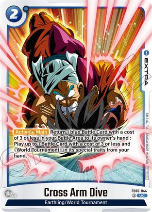Cross Arm Dive (Limited Pack 02) (FB06-044) - Tournament and Championship Promos