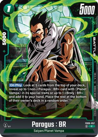 Paragus : BR (Limited Pack 02) (FB06-057) - Tournament and Championship Promos
