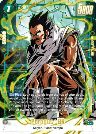 Paragus : BR (Limited Pack 02) (Alternate Art) (FB06-057) - Tournament and Championship Promos Holofoil