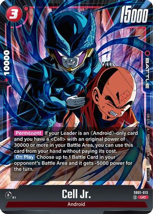 Cell Jr. (Limited Pack 02) (SB01-013) - Tournament and Championship Promos