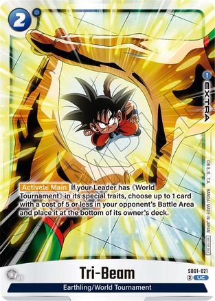 Tri-Beam (Limited Pack 02) (SB01-021) - Tournament and Championship Promos