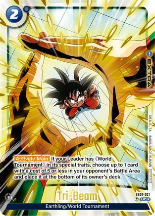 Tri-Beam (Limited Pack 02) (Alternate Art) (SB01-021) - Tournament and Championship Promos Holofoil