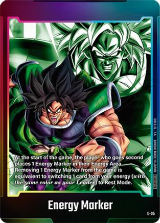 Energy Marker (E-35) (E-35) - Fusion World Energy Markers