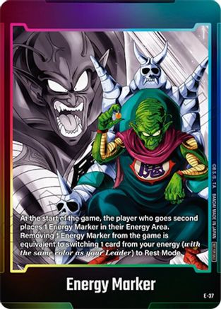 Energy Marker (E-37) (E-37) - Fusion World Energy Markers