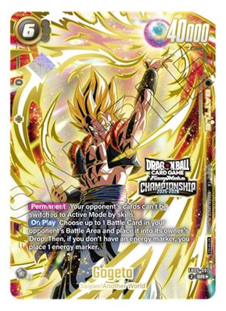 Gogeta (Championship 2025-2026) (FB06-097) - Tournament and Championship Promos Holofoil