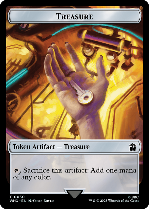 Treasure (TWHO-030) - Doctor Who Tokens Foil