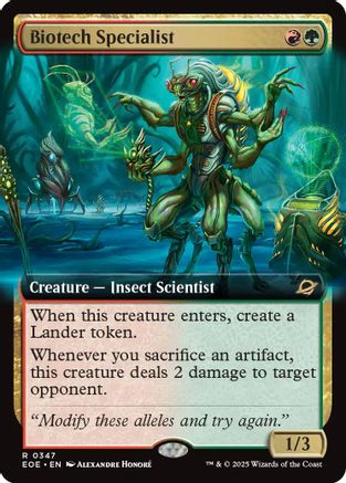 Biotech Specialist (Extended Art) (EOE-347) - Edge of Eternities