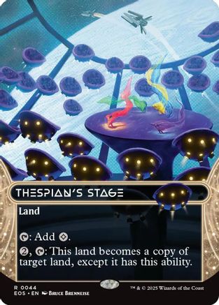 Thespian's Stage (0044) (Borderless) (EOS-044) - Edge of Eternities: Stellar Sights