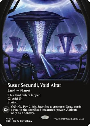 Susur Secundi, Void Altar (Borderless) (EOE-284) - Edge of Eternities