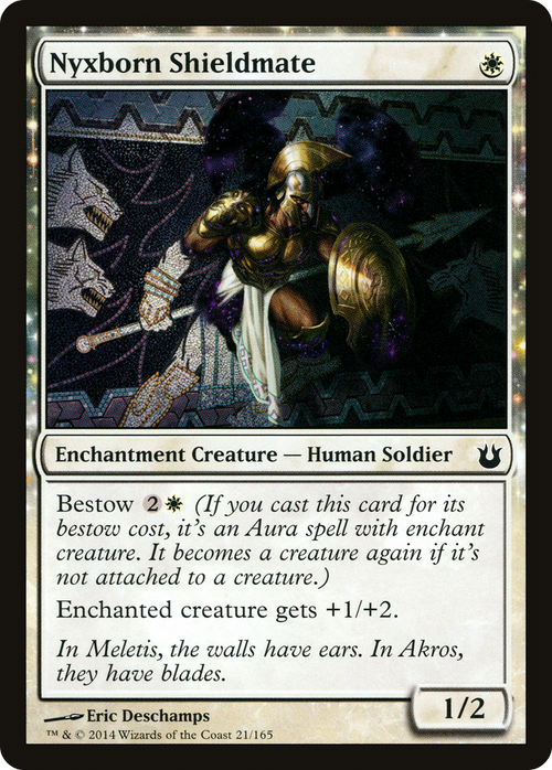 Nyxborn Shieldmate (BNG-021) - Born of the Gods: (enchantment) Foil