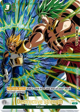 Destructive Strength (1st Anniversary Set) (FS03-16) - Starter Deck 3 Broly Holofoil