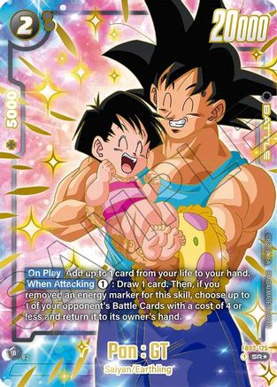 Pan : GT (1st Anniversary Set) (FB03-125) - Fusion World Promotion Cards and Packs Holofoil