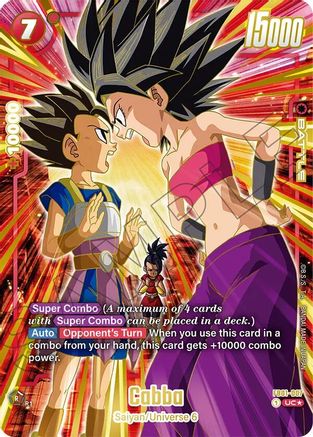 Cabba (1st Anniversary Set) (FB01-007) - Fusion World Promotion Cards and Packs Holofoil