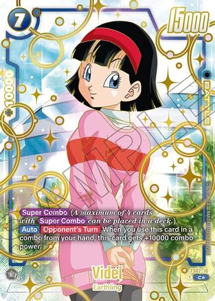 Videl (1st Anniversary Set) (FS02-10) - Fusion World Promotion Cards and Packs Holofoil
