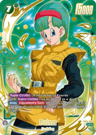 Bulma (1st Anniversary Set) (FB04-068) - Fusion World Promotion Cards and Packs Holofoil