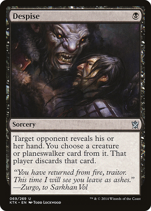 Despise (KTK-069) - Khans of Tarkir