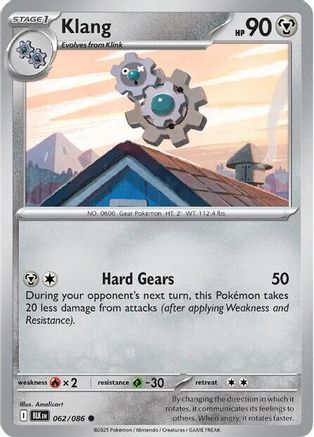 Klang 062  - Reverse Holofoil SV Black Bolt - Common
