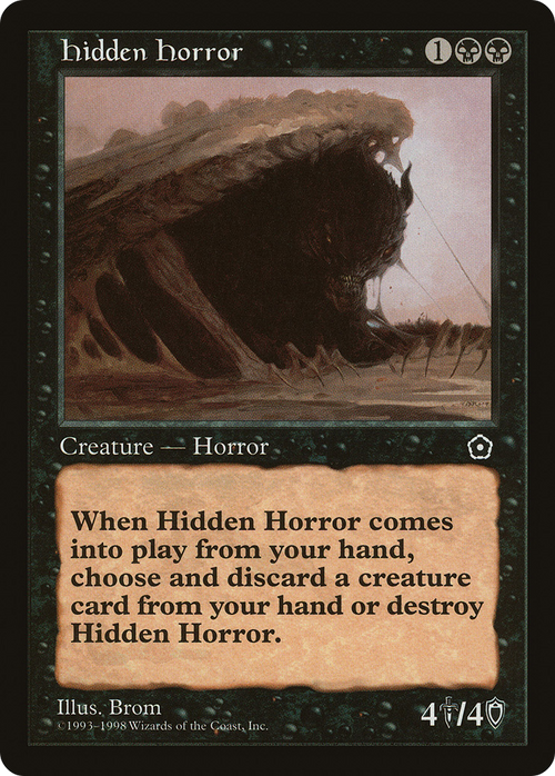 Hidden Horror (P02-) - Portal Second Age
