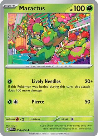 Maractus 008  SV Black Bolt - Common