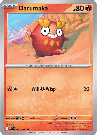 Darumaka 013  SV Black Bolt - Common