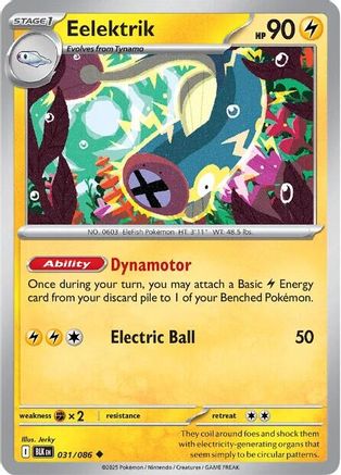 Eelektrik 031  SV Black Bolt - Uncommon